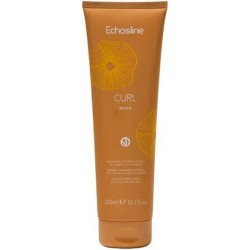 Maschera controllo ricci per capelli ricci e ondulati Curl mask Echosline 300 ml