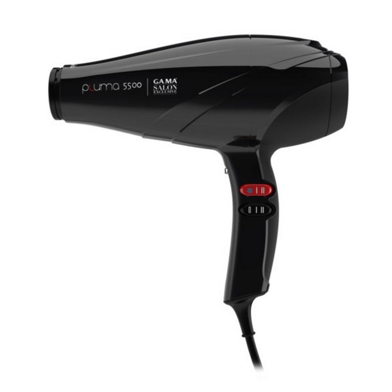 Asciugacapelli professionale pluma 5500 oxy-active 2400 w colore nero GA.MA