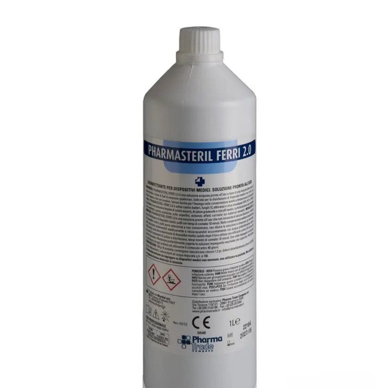Liquido disinfettante per dispositivi medici soluzione pronta all'uso 1000 ml Pharma