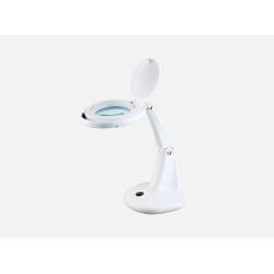 Lampada  d'ingrandimento da tavolo con 5 diottrine Bifull