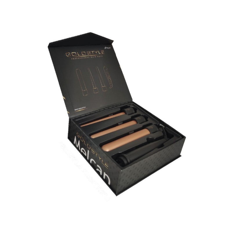 KIT Ferro arriCCIACAPELLI Wave gold style Melcap