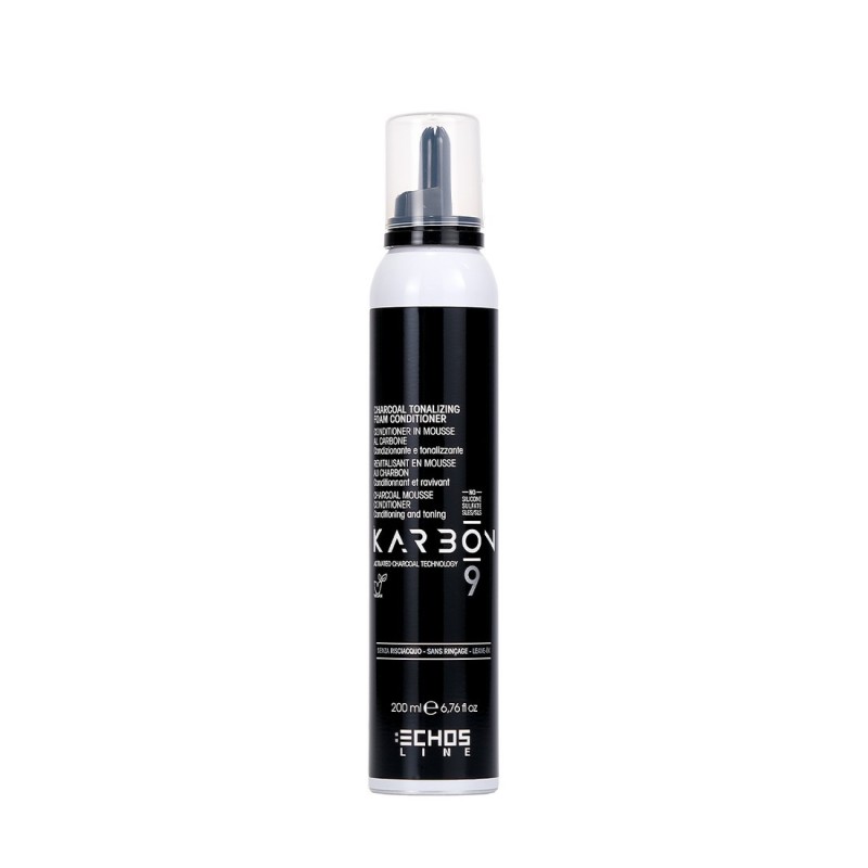 Conditioner in mousse al carbone condizionante e tonalizzante 200 ml Echosline
