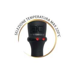 Ferro arricciacapelli 32 mm round gold style  Melcap