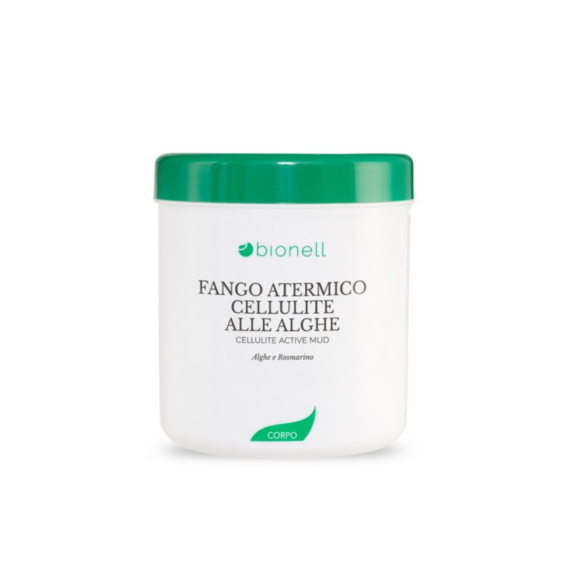 Fango atermico cellulite alle alghe e rosmarino 1000 ml Bionell