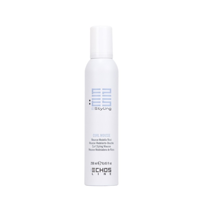 Curl Mousse - Mousse Modella Ricci - ECHOSLINE E-Styling 250ml