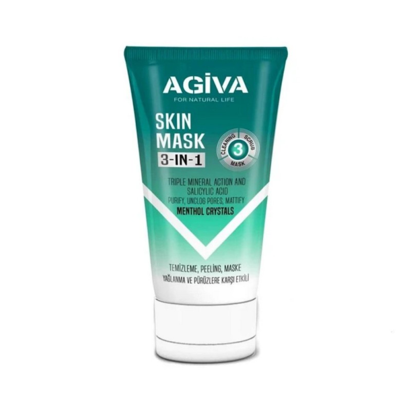 Skin mask 3-in-1  AGIVA 150 ml